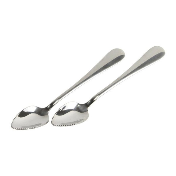 Chef Craft 3-1/4 in. W X 9 in. L Silver Stainless Steel Grapefruit Spoon Set 21521